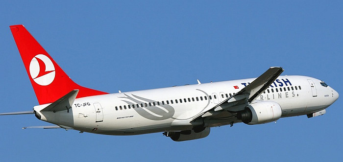 Turkish Airlines lėktuvas